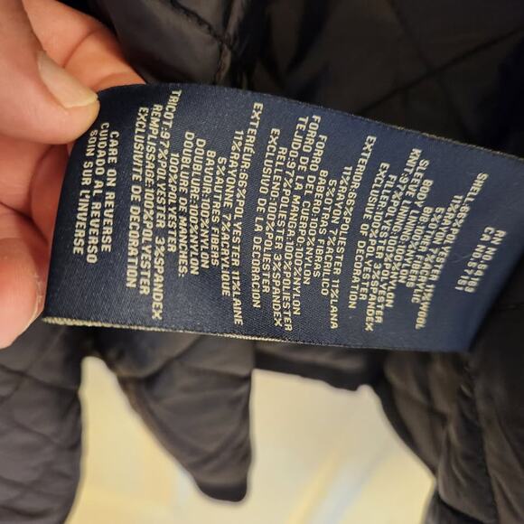 Dockers Men's Henry Wool Blend Top Coat Big & Tall Size Black, 4X - Picture 4 of 5